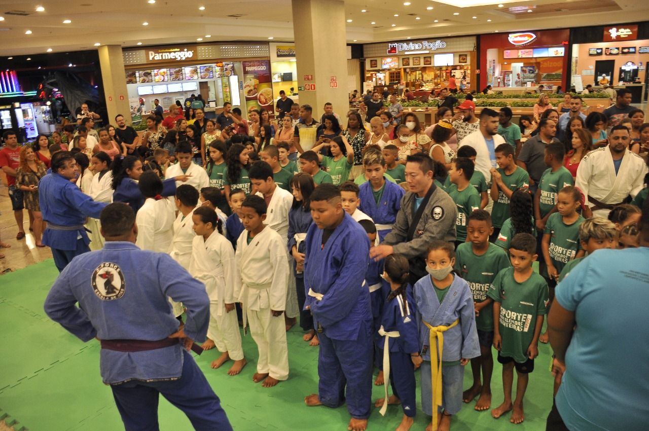1º Festival de Esportes Para Além das Fronteiras em Várzea Grande faz sucesso em shopping do município